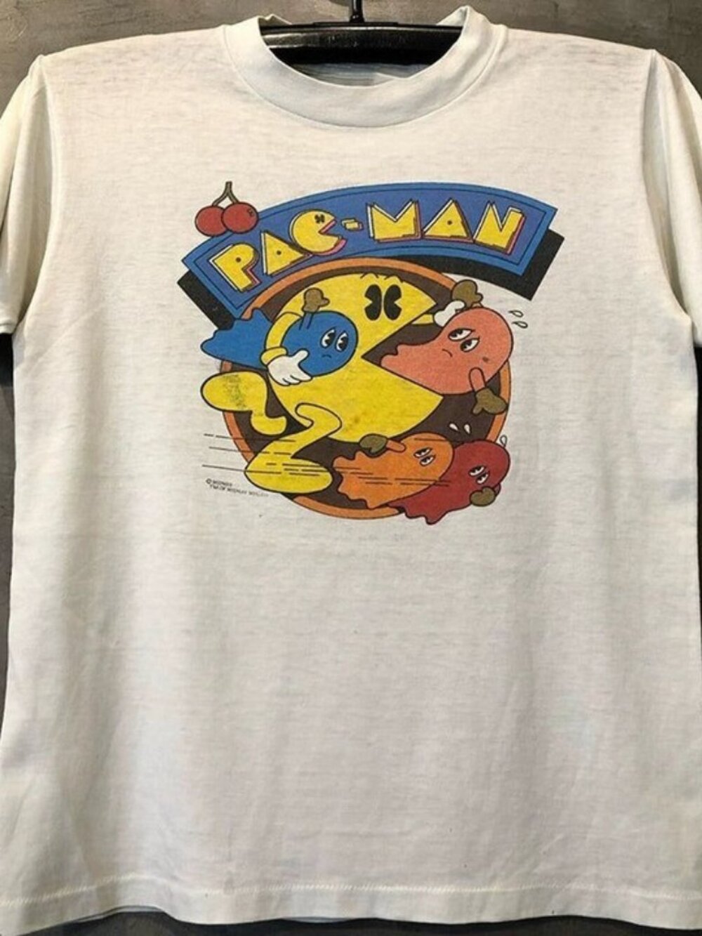 Cartoon Print Pure Cotton Trendy T-Shirt